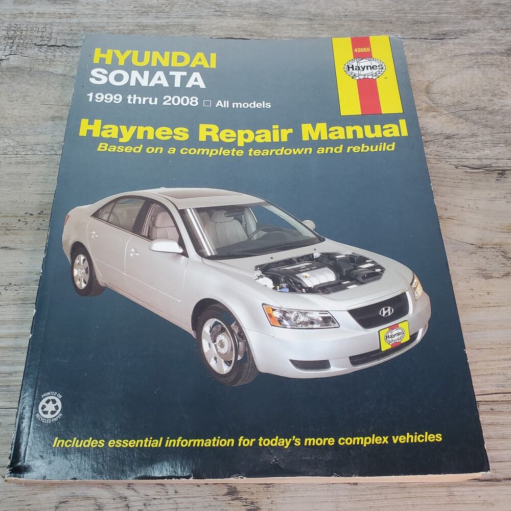 Hyundai Sonata 1999 thru 2008 All Models Haynes Repair Manual 43055